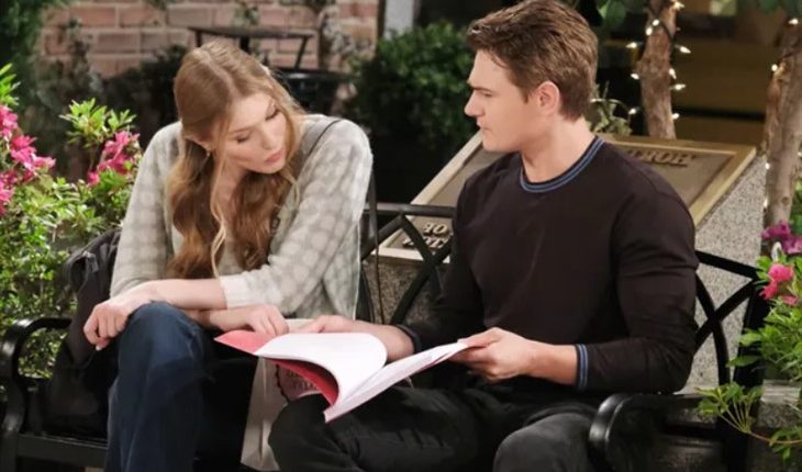 Days Of Our Lives -Allie Horton (Lindsay Arnold) and Johnny DiMera (Carson Boatman)