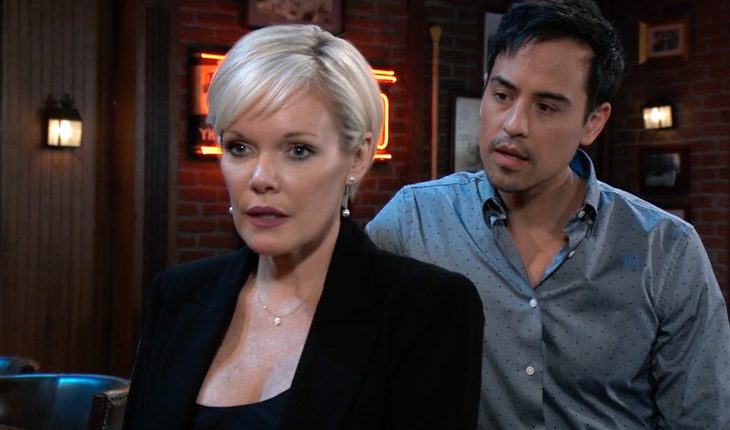 General Hospital – Ava Jerome (Maura West) Nikolas Cassadine (Marcus Coloma)