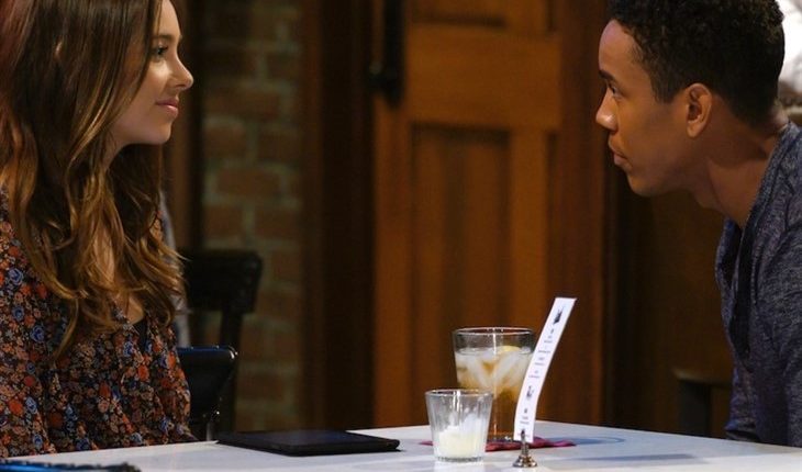 General Hospital — Molly Davis-Lansing (Haley Pullos) TJ Ashford (Tajh Bellow)