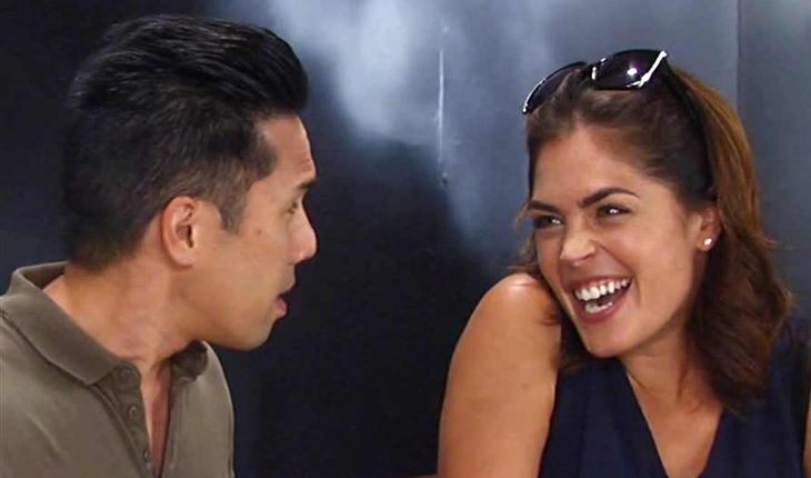 General Hospital Parry Shen (Brad Cooper) Kelly Thiebaud (Britt Westbourne