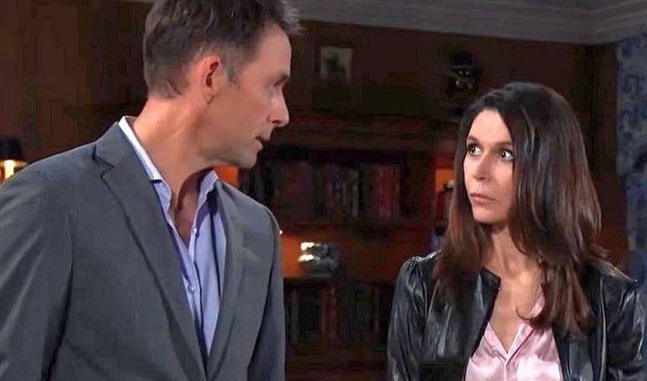 General Hospital – Valentin Cassadine (James Patrick Stuart), Anna Devane (Finola Hughes)