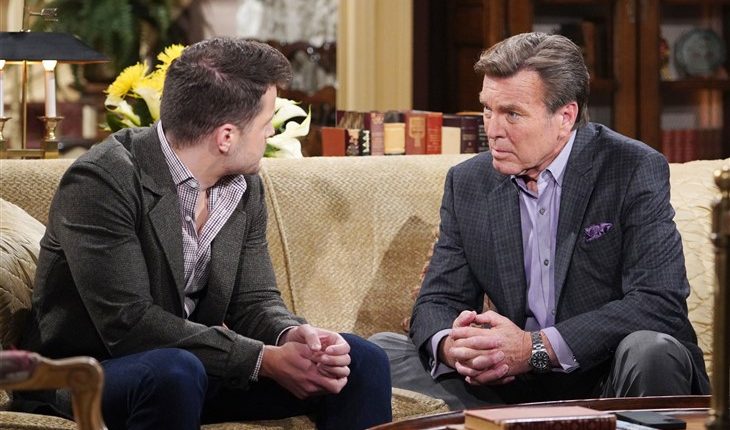 The Young And The Restless -Jack Abbott (Peter Bergman) Kyle Abbott (Michael Mealor)