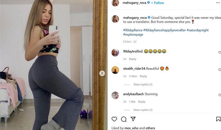 ‘90 Day Fiancé’ – Mahogany Roca