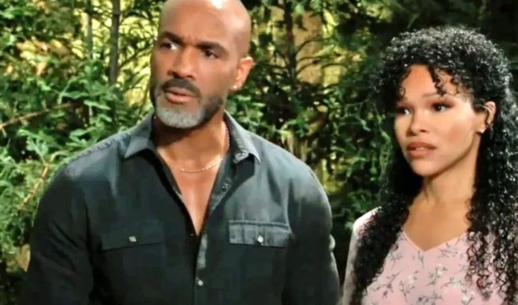 General Hospiital – Curtis Ashford (Donnell Turner) brings Portia Robinson (Brook Kerr)