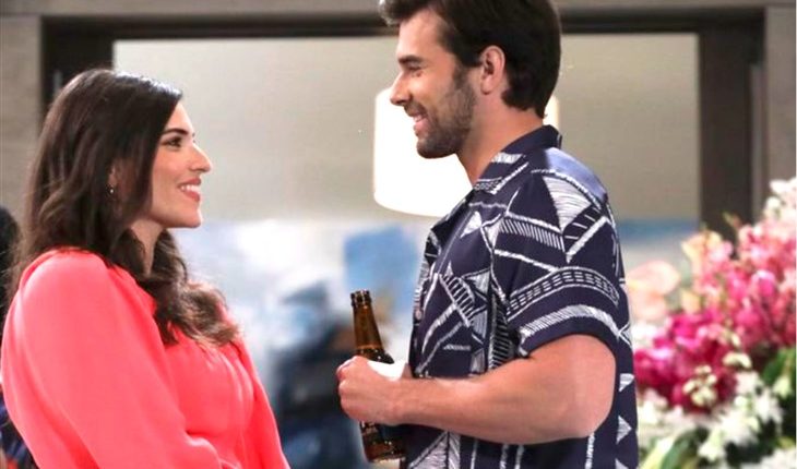 General Hospital – Harrison Chase (Josh Swickard) Brook Lynn Quartermaine (Amanda Setton)
