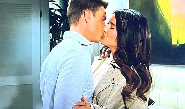 The Bold And The Beautiful – John Finn Finnegan (Tanner Novlan) Steffy Forrester (Jacqueline MacInnes Wood)-modified