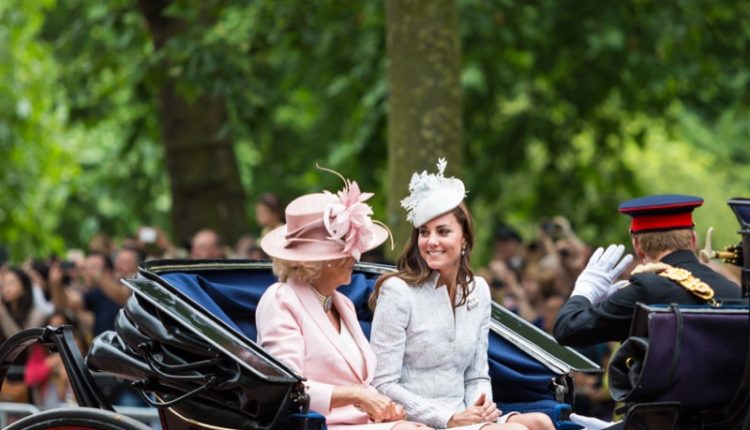 London,-,June,14:,Kate,Middleton,And,Camilla,Rosemary,Seat