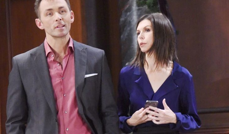 General Hospital – Valentin Cassadine (James Patrick Stuart) Anna Devane (Finola Hughes)