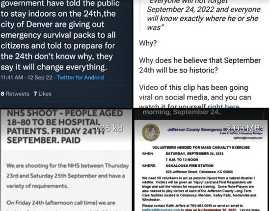 German talks September 24 event