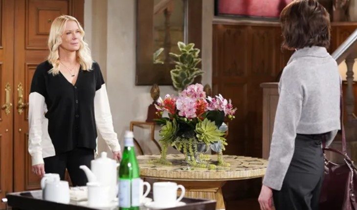 The Bold And The Beautful – Brooke Logan Forrester (Katherine Kelly Lang) Taylor Hayes (Krista Allen)
