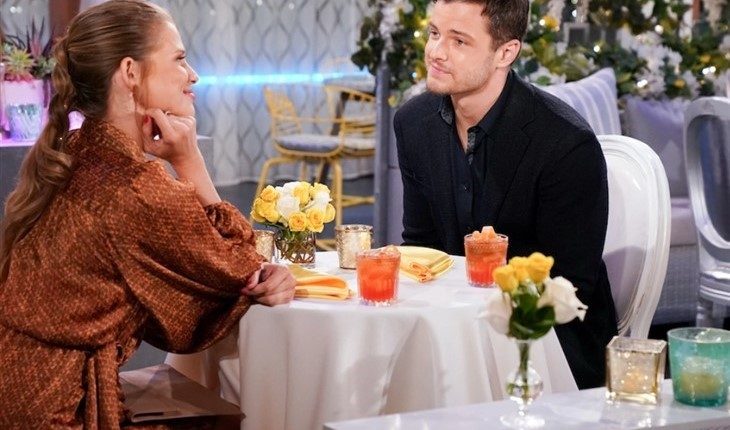 The Young And The Restless – Summer Abbot Newman (Allison Lanier) Kyle Abbott (Michael Mealor)