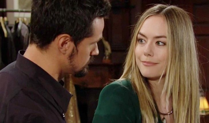 The Bold And The Beautiful – Thomas Forrester, (Matthew Atkinson) Hope Spencer (Annika Noelle)