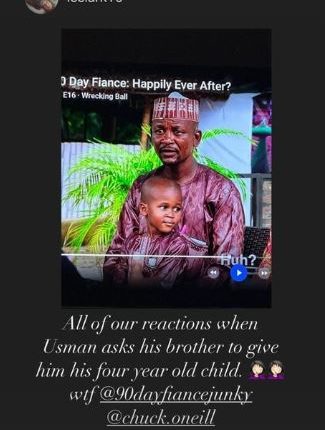 90 Day Fiance Star Usman Adoption Offer Culturally Acceptable