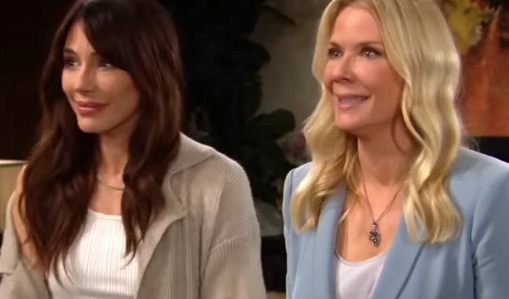The Bold And The Beautiful -Brooke Logan (Katherine Kelly Lang) Taylor Hayes (Krista Allen)