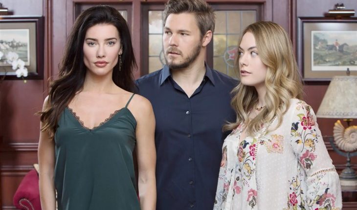 The Bold And The Beautiful – Liam Spencer (Scott Clifton), Hope Spencer (Annika Noelle), Steffy Forrester (Jacqueline MacInnes Wood