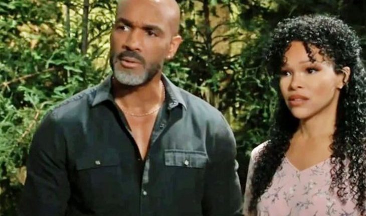 General Hospital – Portia Robinson (Brook Kerr) and Curtis Ashford (Donnell Turner)