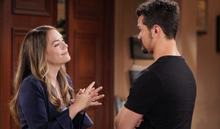 The Bold And The Beautiful – Hope Logan Spencer (Annika Noelle) Thomas Forrester (Matthew Atkinson)