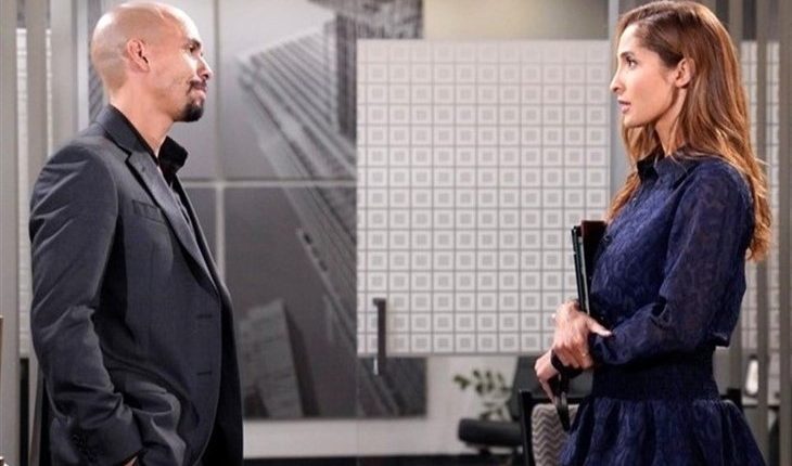 The Young And The Restless – Lily Winters (Christel Khalil) Devon Hamilton (Bryton James)