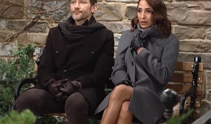The Young And The Restless – Lily Winters (Christel Khalil) Daniel Romalotti (Michael Graziade