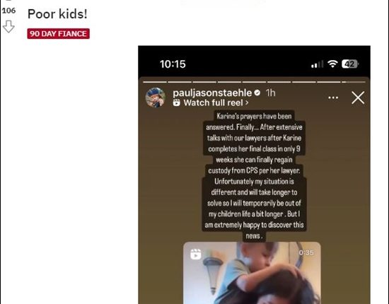 90 Day Fiance Alum Karine Staehle Regains Custody Of The Kids1