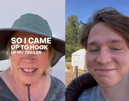 Sister Wives Janelle Brown and Gabe Struggle With The Trailer