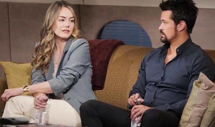 The Bold And The Beautiful – Hope Logan (Annika Noelle) Thomas Forrester (Matthew Atkinson)