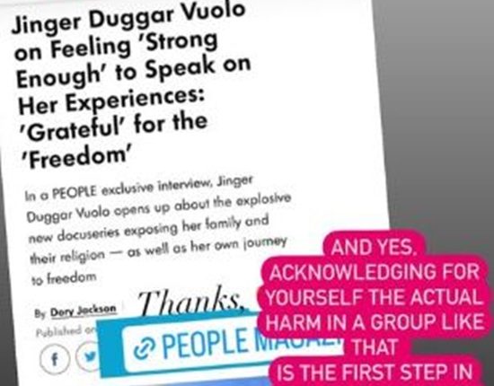 Counting On Alum Jinger Vuolo Finally Reacts To Jill Dillard’s Book