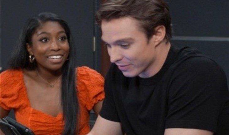 General Hospital – Trina Robinson (Tabyana Ali) Spencer Cassadine (Nicholas Alexander Chavez)