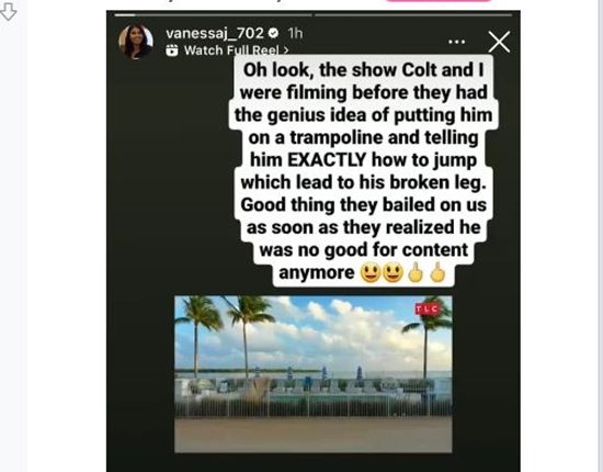 90 Day Fiancé Were Producers The Reason Why Colt Injured Himself – Vanessa Seems Bitter