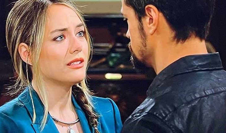 The Bold And The Beautiful – Hope Logan (Annika Noelle) Thomas Forrester (Matthew Atkinson)