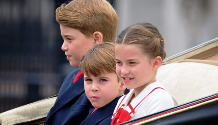 Westminster,,London,-,June,17th,2023.,Prince,George,,Princess,Charlotte