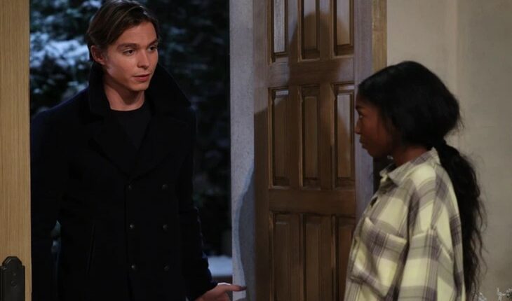 General Hospital -Spencer Cassadine (Nicholas Chavez) Trina Robinson (Tabyana Ali)