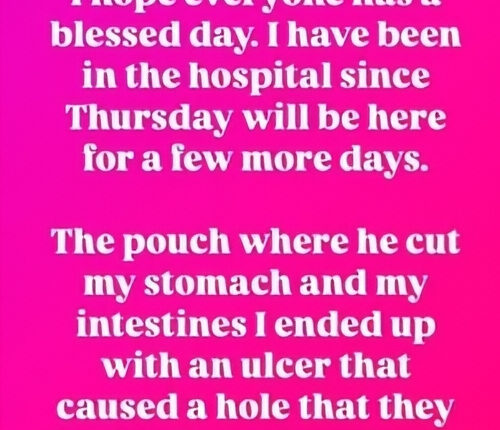 1000-Lb Best Friends Star Is In Hospital – Vannessa Cross – Instagram Stories