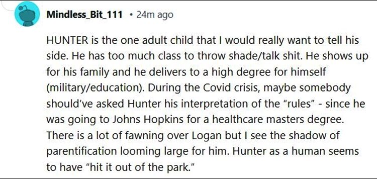 Sister Wives Fan Thinks Hunter Brown Is Classy – Reddit