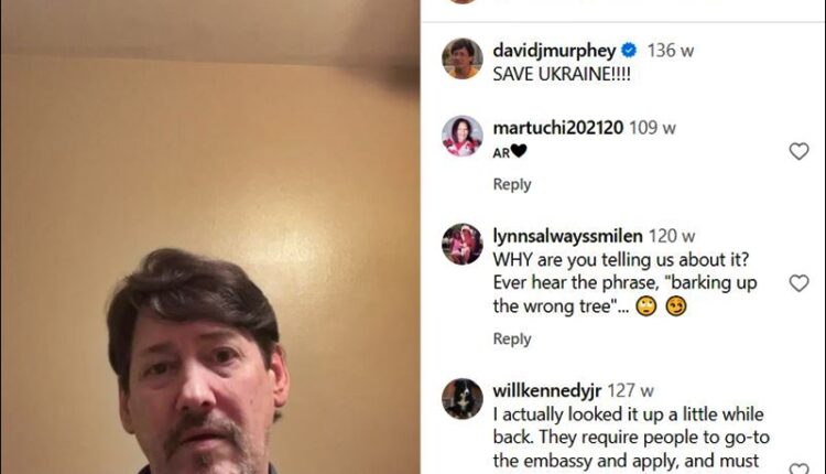 90 Day Fiance Alum David Murphey Said Her Was Going To Fight For Ukraine – Instagram