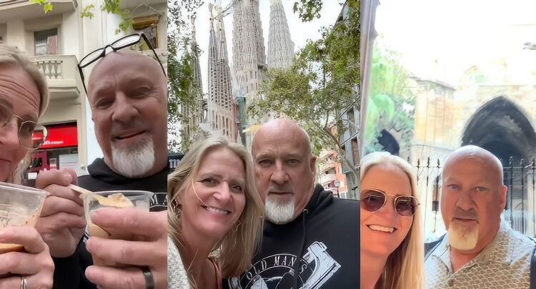 Christine Brown, David Woolley – Honeymoon – Instagram