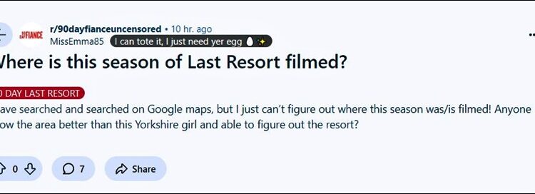 90 Day The Last Resort Filming Discussion – Reddit