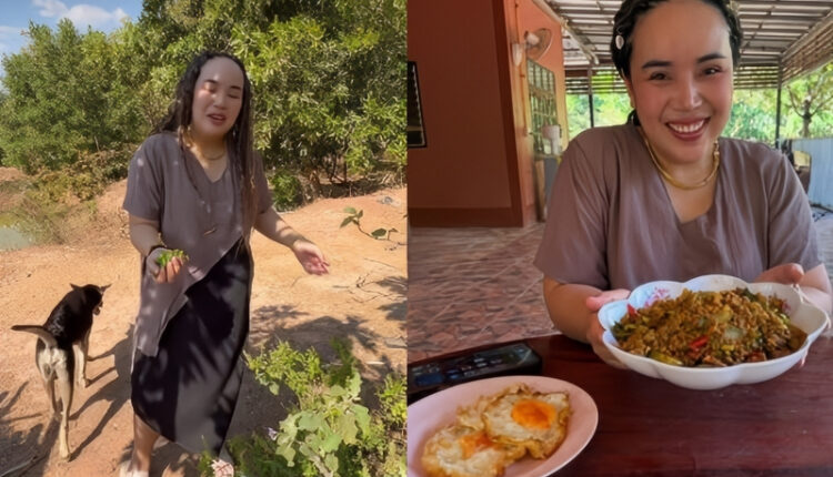 Annie Suwan Gathers Herbs For Dinner – David Toborowsky – Instagram