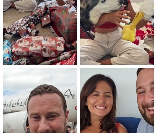 Corey Rathgeber and Evelin 2024 Christmas – Instagram