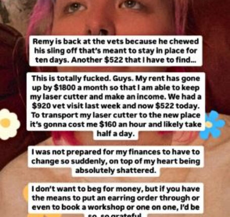 Erika Owens Begs Fans For Help – IG Via Reddit