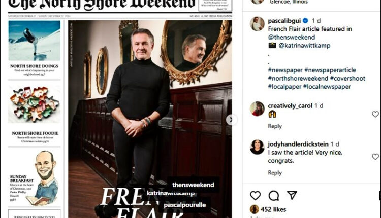 Golden Bachelorette Pascal Ibgui Shares His Mag Cover – Instagram