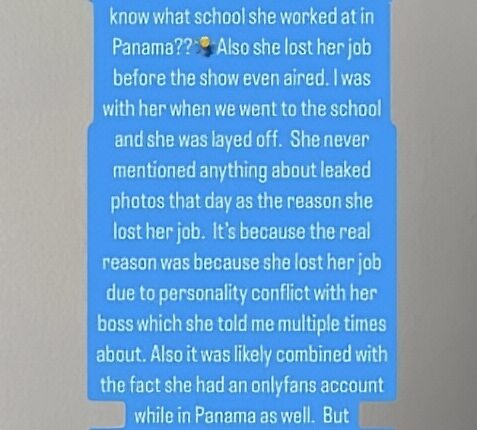 Gino Palazzolo breaks his NDA with TLC – IG Via Reddit