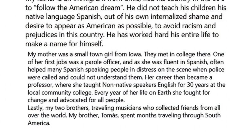 Isabel Roloff Shares Stance On Immigrants – Instagram