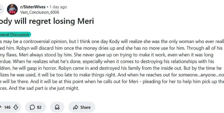 Meri, Robyn Brown, and Kody Discussion – Reddit