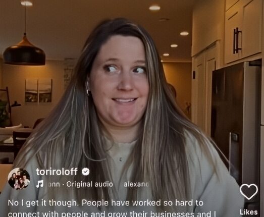 Tori Roloff Bashed For Influencer Post – IG Via Reddit