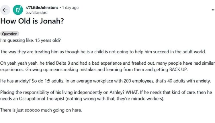 Discussion On Treating Like A Jonah Child – Reddit