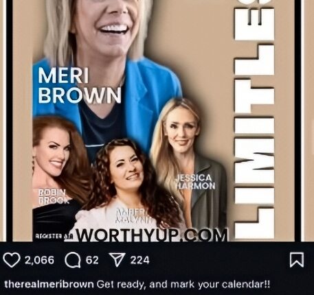 Meri Brown’s seminar advert – IG Via Reddit
