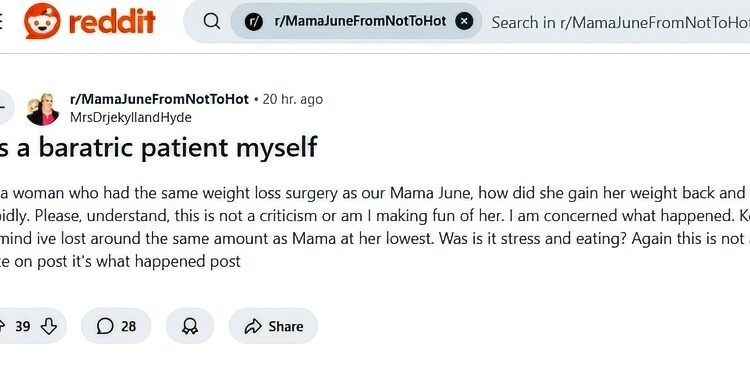 Bariatric Patient Discussion On Reddit