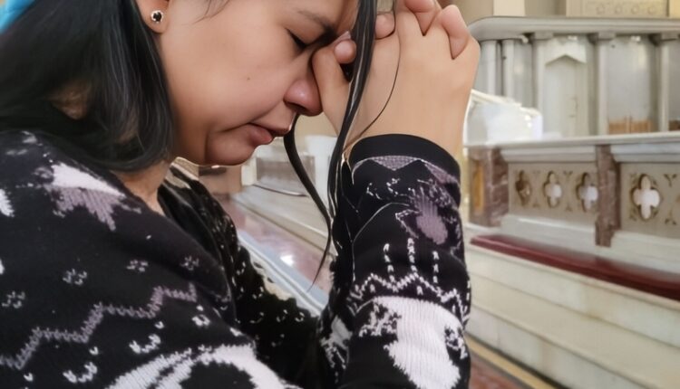Desperate Karine Prays – Instagram