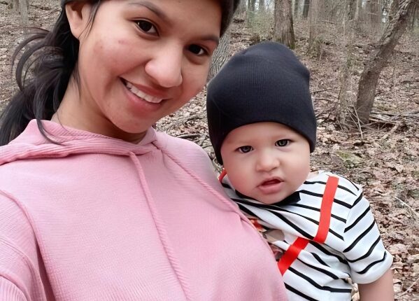 Karine with Paul’s son – Instagram